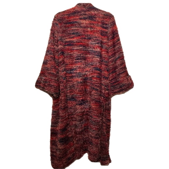 NWT:Band Of The Free BOG Sunset Boulevard Mixed Knit Cardigan Duster•Small - Picture 9 of 9